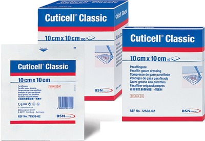 CUTICELL Classic Wundgaze 5x5 cm 5 St Wundgaze