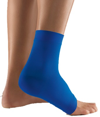 BORT ActiveColor Knöchelbandage large blau 1 St Bandage
