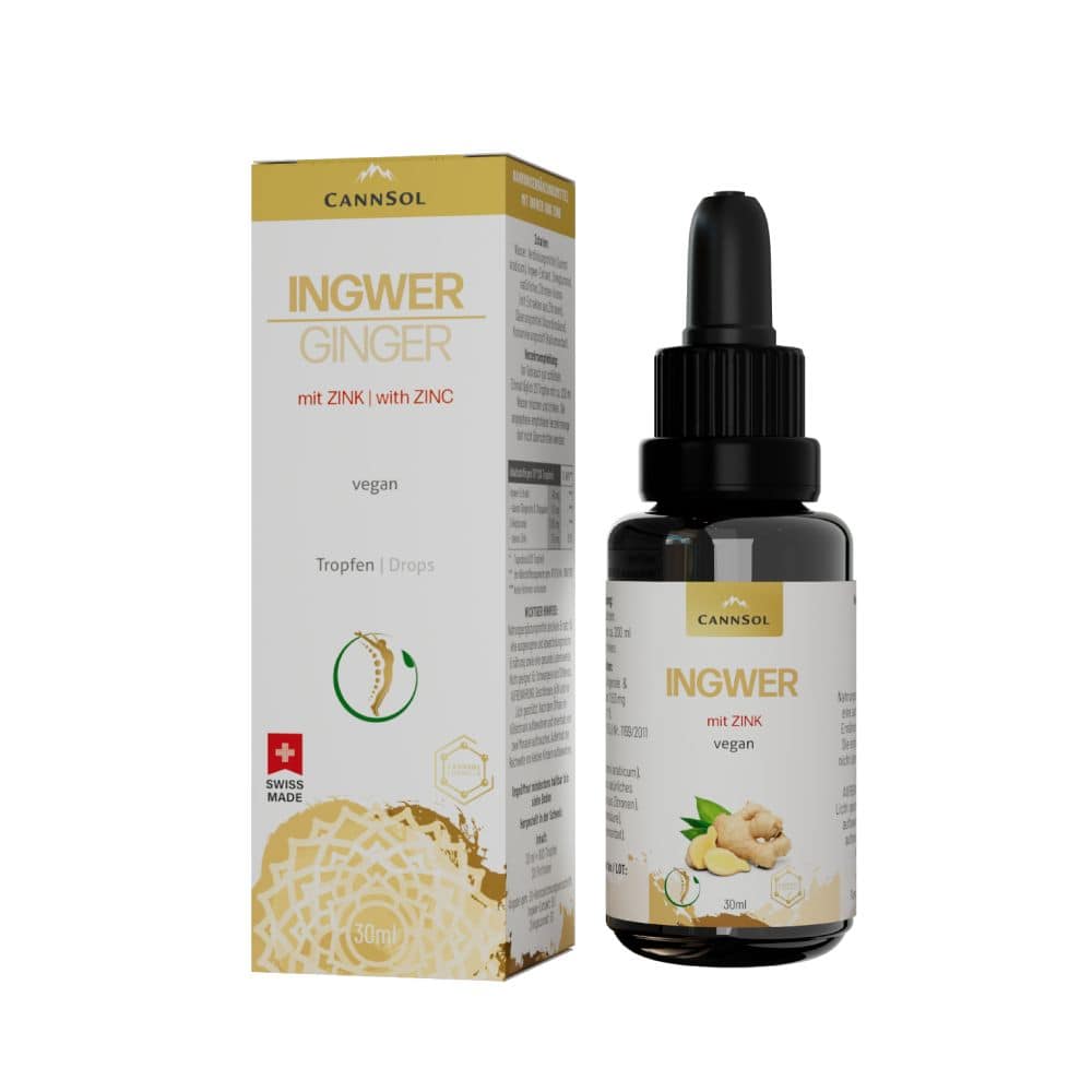 CANNSOL INGWER mit ZINK 30 ml Tropfen
