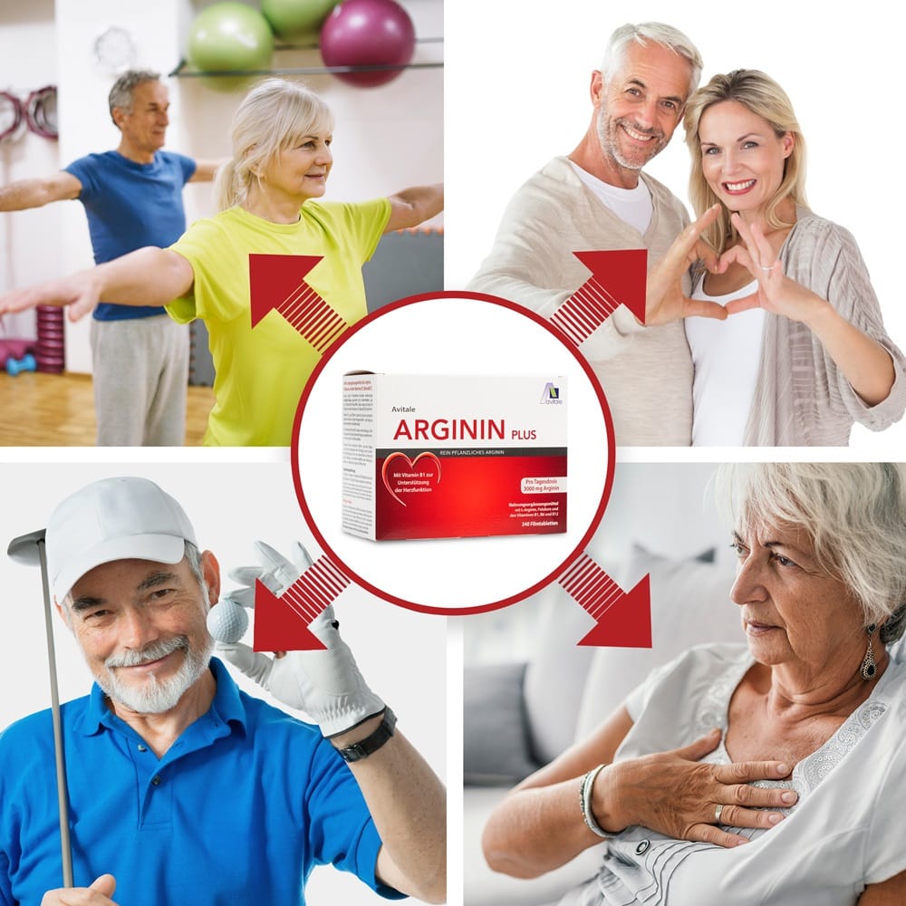 Avitale ARGININ PLUS 240 St Filmtabletten