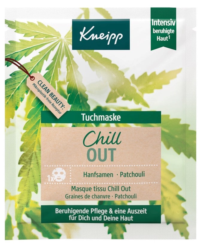 Kneipp Tuchmaske Chill OUT  1 St Gesichtsmaske