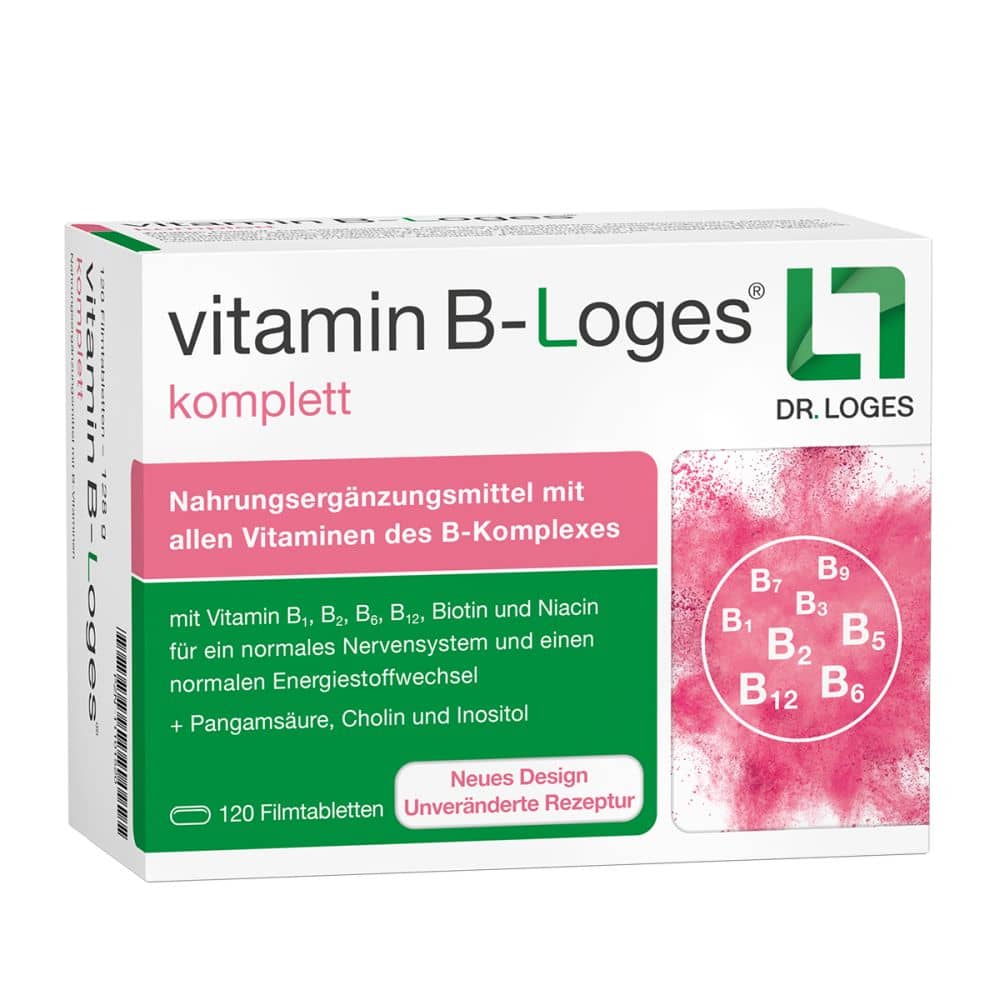 vitamin B-Loges komplett 120 St Filmtabletten