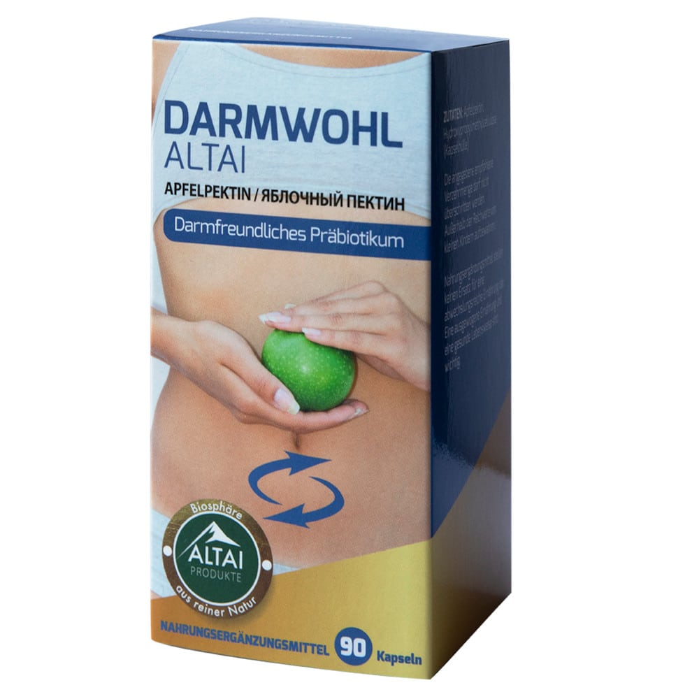 DARMWOHL ALTAI Apfelpektin 90 St Kapseln