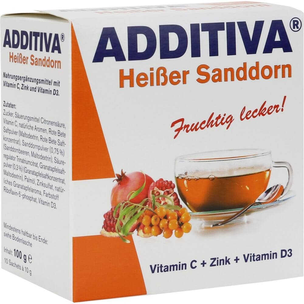 ADDITIVA Heißer Sanddorn  100 g Pulver