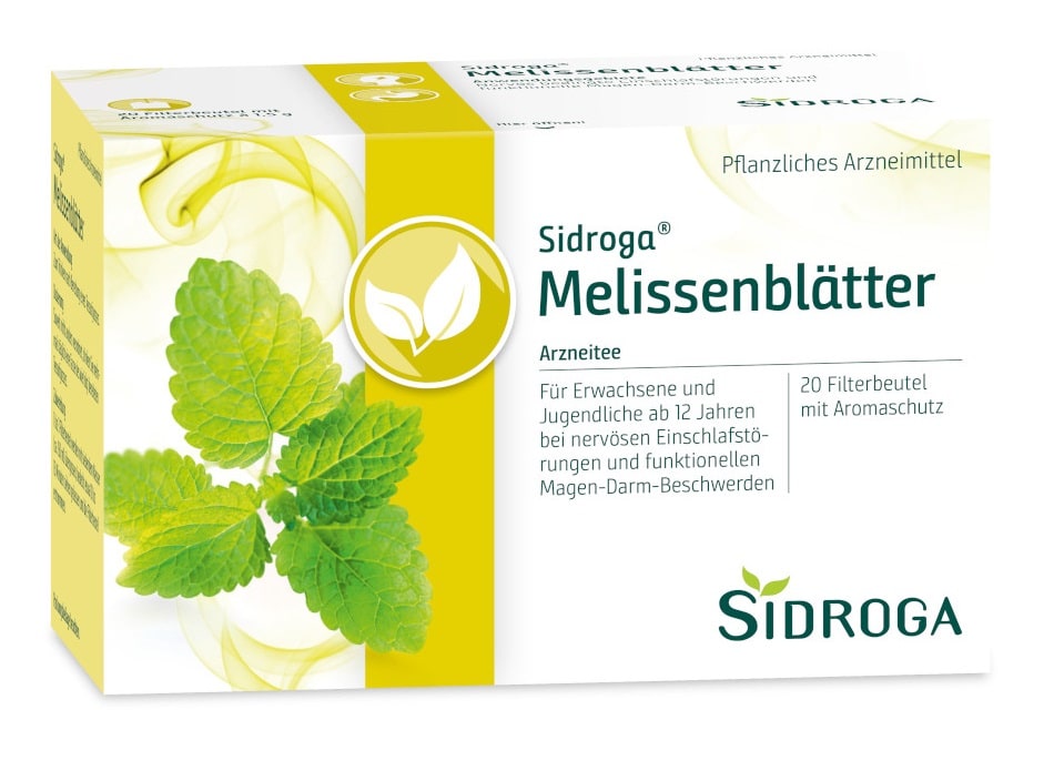 Sidroga Melissenblätter 20X1.5 g Tee