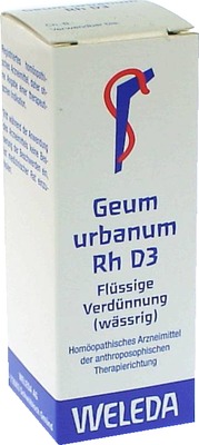 WELEDA GEUM URBANUM RH D 3 Dilution 20 ml Dilution