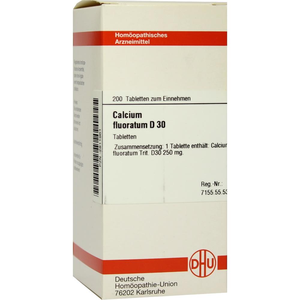 CALCIUM FLUORATUM D 30 Tabletten 200 St Tabletten