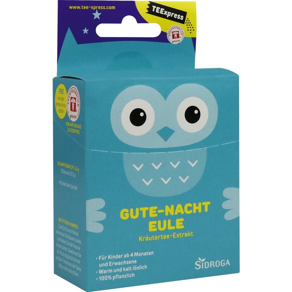 SIDROGA TEExpress Gute-Nacht Eule 15X0.2 g Tee