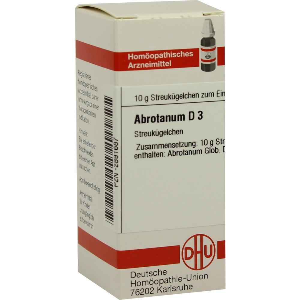 ABROTANUM D 3 Globuli 10 g Globuli