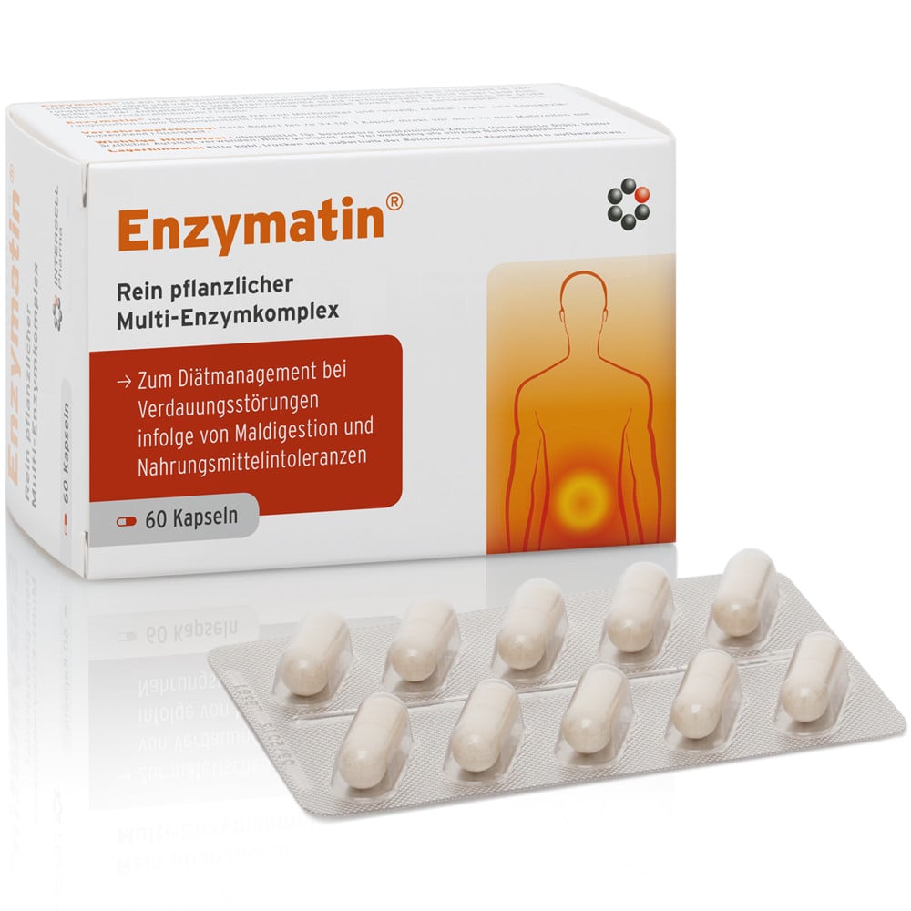 ENZYMATIN Kapseln 60 St Kapseln