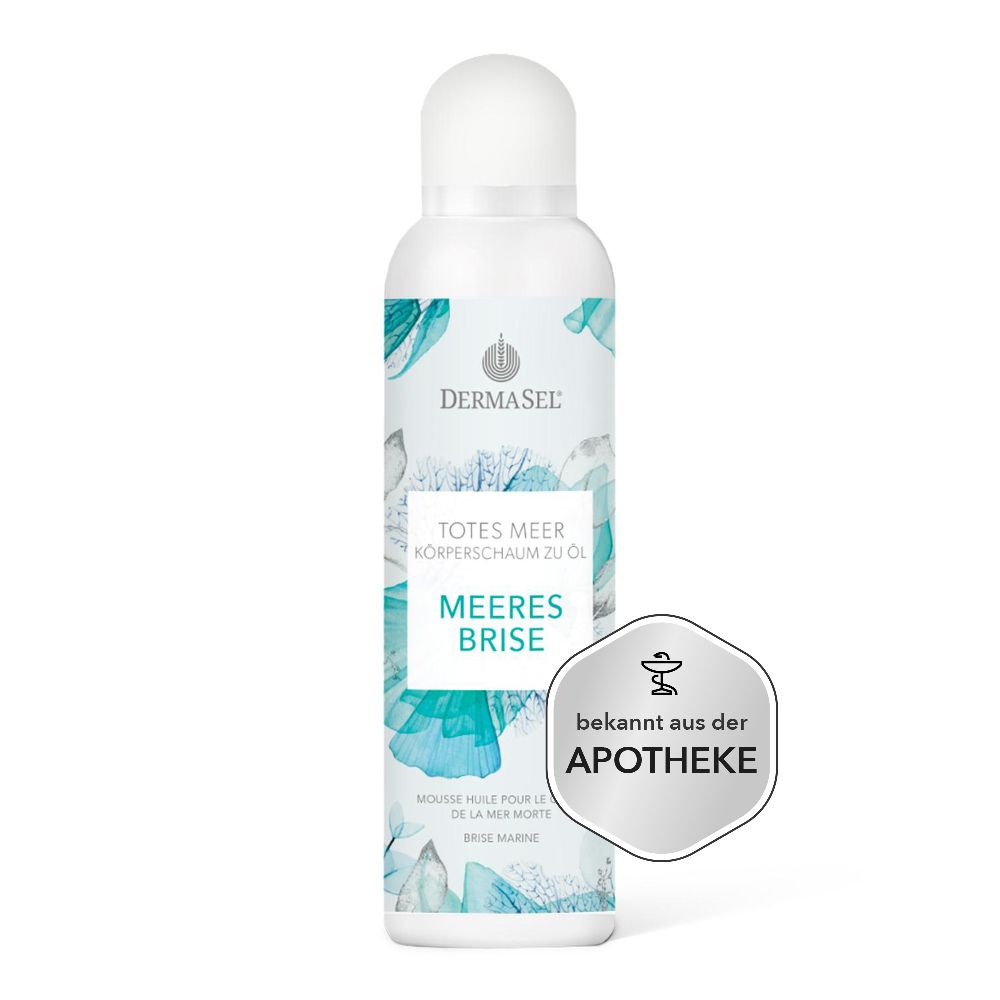 DERMASEL TOTES MEER MEERESBRISE KÖRPERSCHAUM ZU ÖL 150 ml Schaum