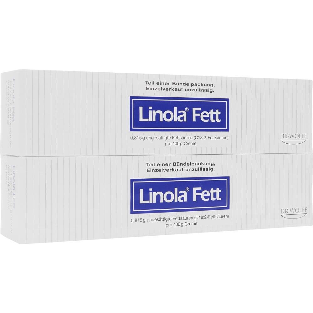 Linola Fett - bei Neurodermitis 2X250 g Creme