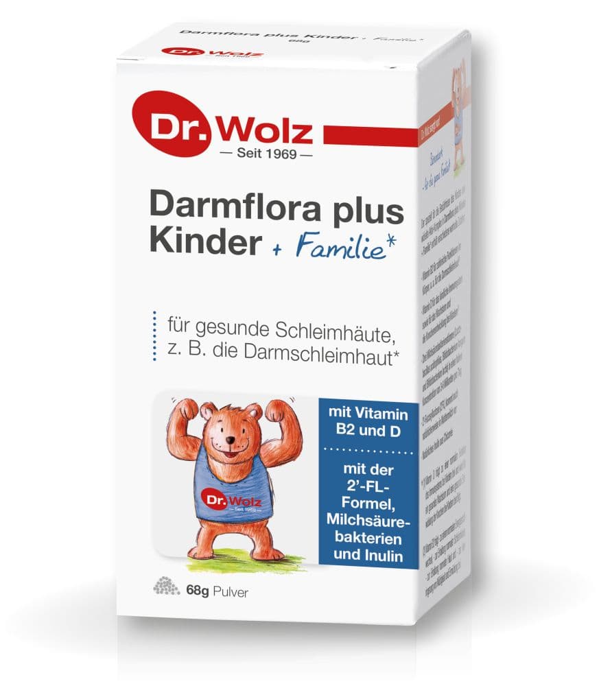 Dr. Wolz Darmflora plus Kinder + Familie 68 g Pulver