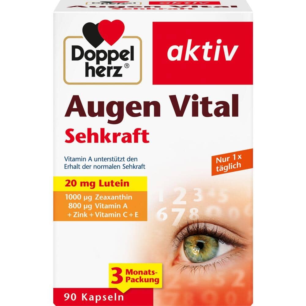 Doppelherz aktiv Augen Vital Sehkraft 90 St Kapseln