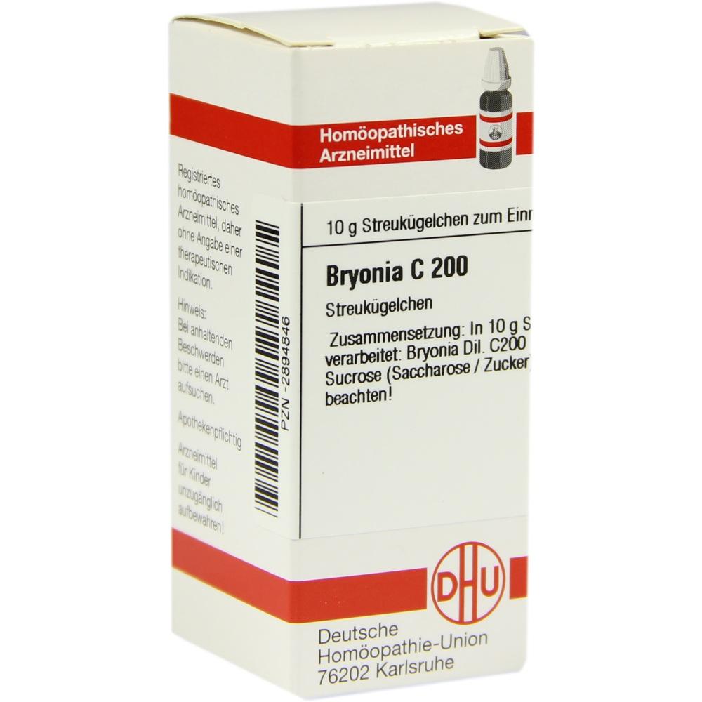 BRYONIA C 200 Globuli 10 g Globuli