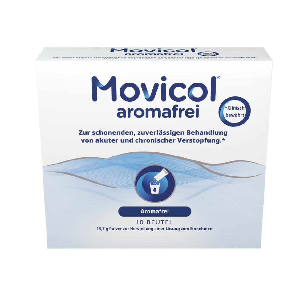 MOVICOL aromafrei Pulver 10 St Pulver zur Herstellung einer Lösung zum Einnehmen