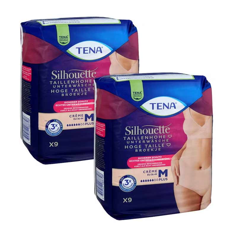 Essity Germany GmbH Health and Medical Solutions Tena Silhouette Plus Creme M 2X9 St