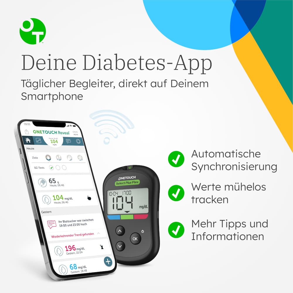 OneTouch Select Plus Flex mmol/L Starter Set  1 Sparset