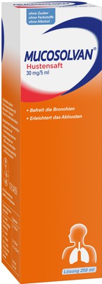 Mucosolvan HUSTENSAFT 30 mg/5 ml 250 ml Lösung zum Einnehmen
