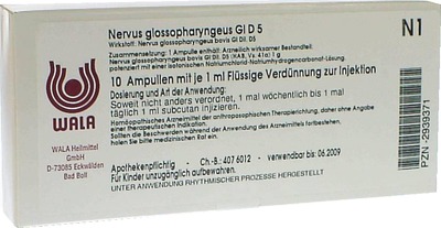 Nervus glossopharyngeus Gl D5 Ampullen 10X1 ml Ampullen