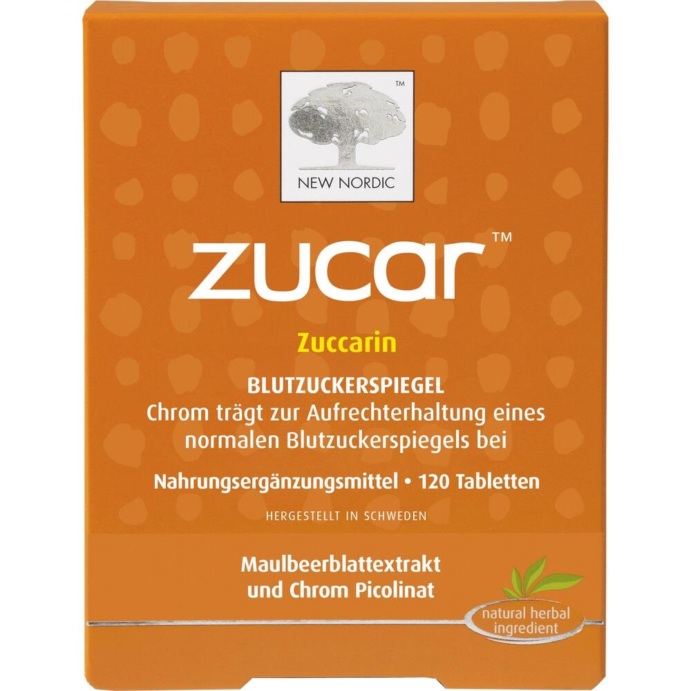 NEW NORDIC zucar Zuccarin 120 St Tabletten