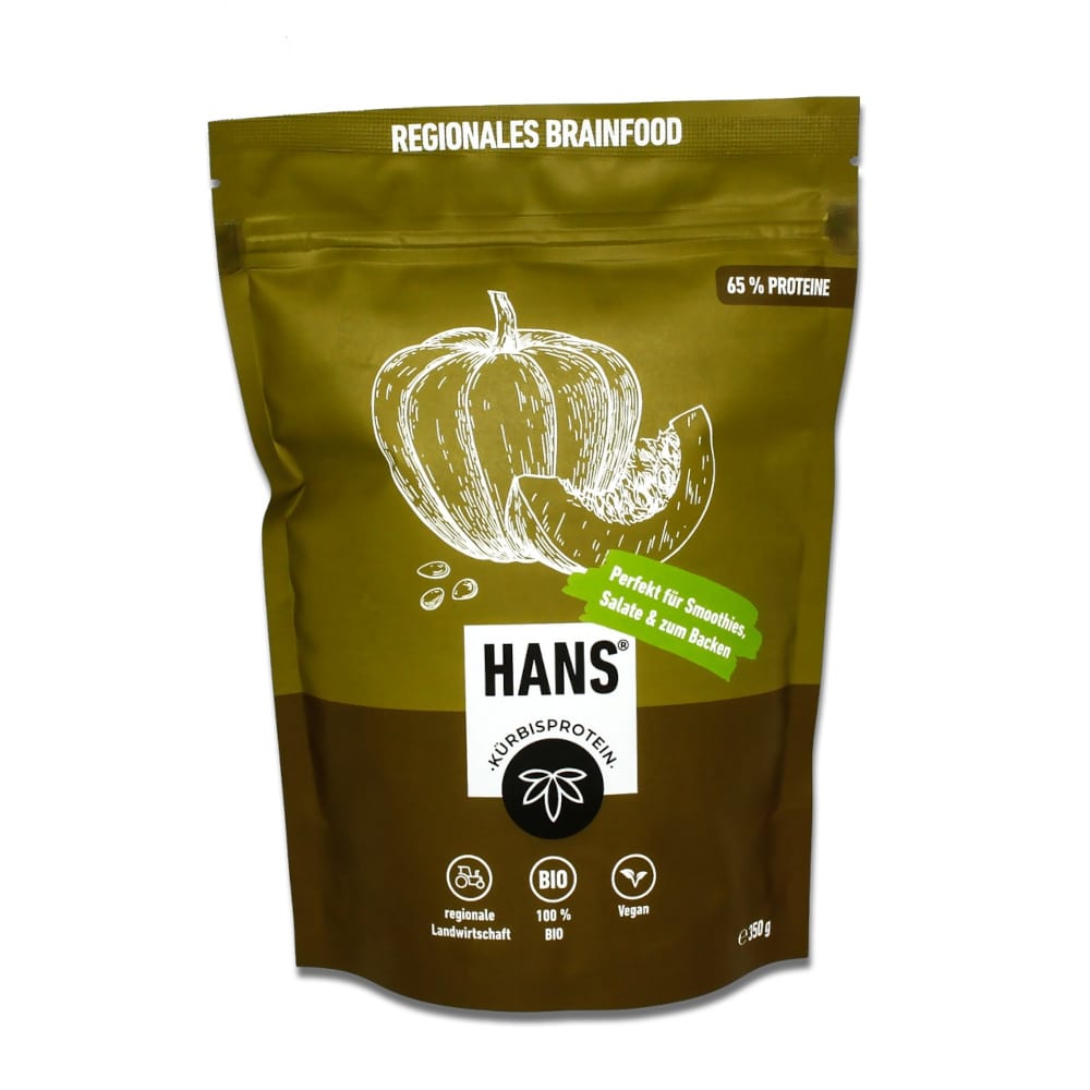 HANS Kürbisprotein Vegan 350 g Pulver
