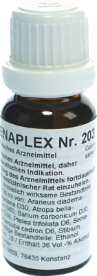 REGENAPLEX Nr.203 Tropfen 15 ml Tropfen zum Einnehmen
