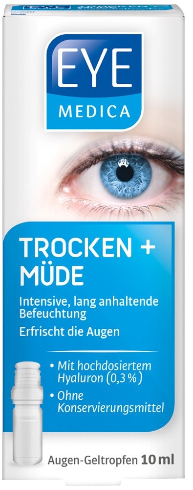 EYEMEDICA TROCKEN+MÜDE  1 St Augentropfen