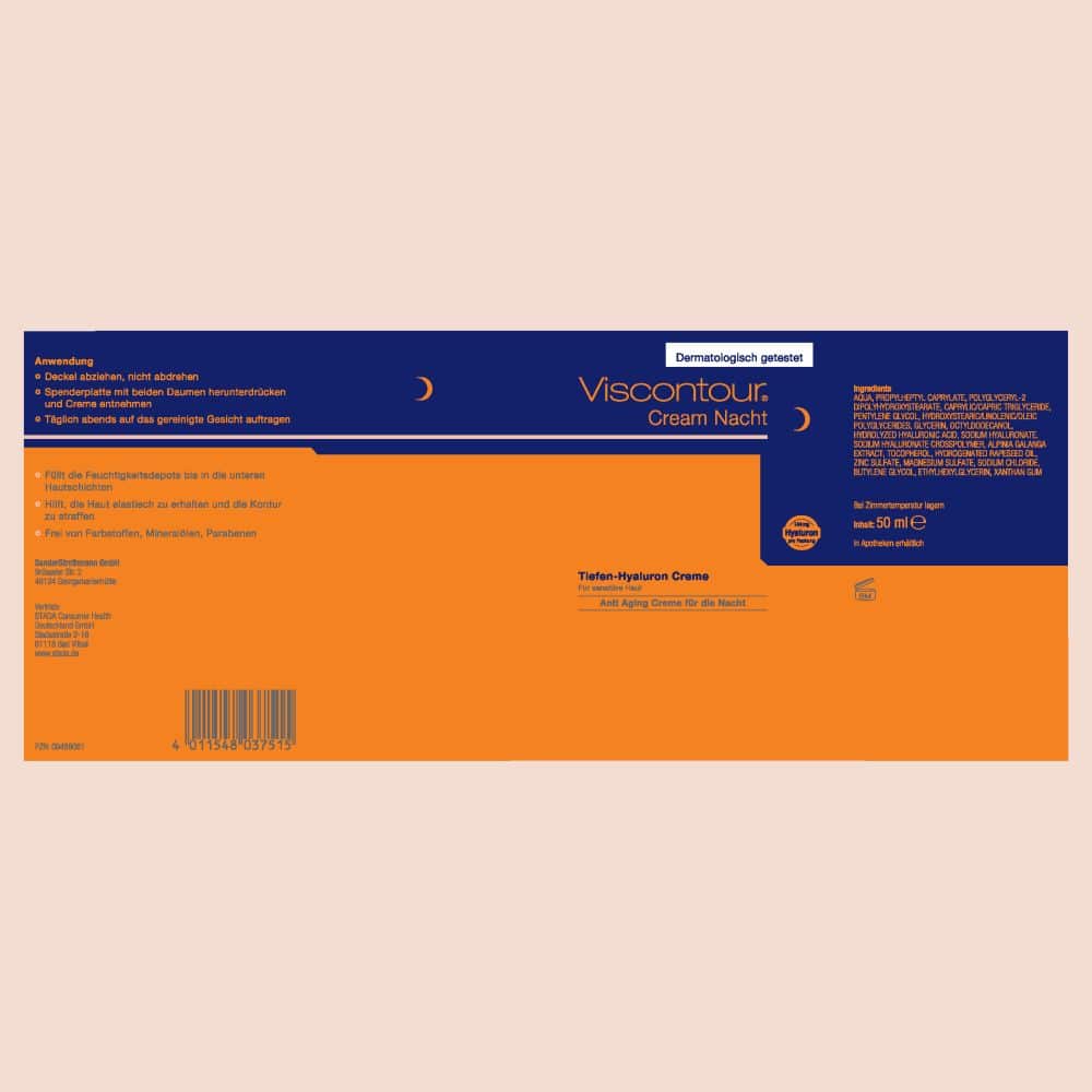 VISCONTOUR Nachtcreme 50 ml Nachtcreme VISCONTOUR Nachtcreme 50 ml Nachtcreme
