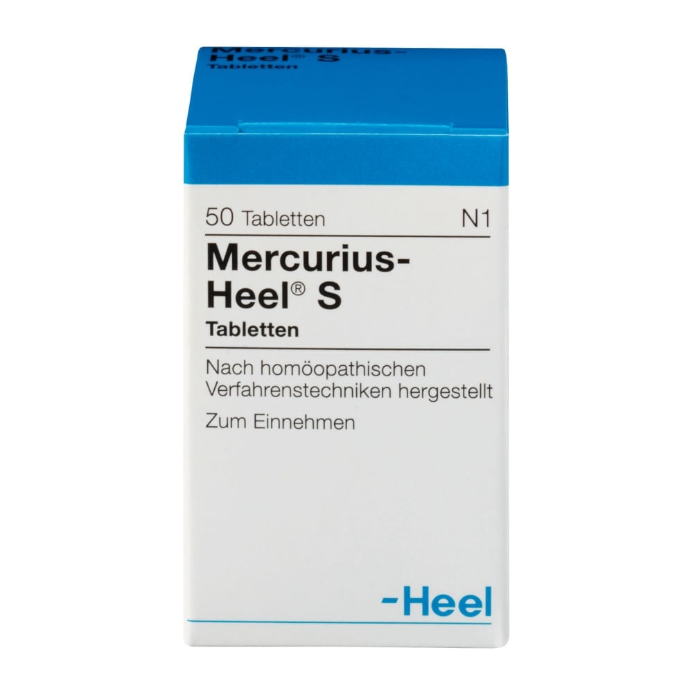 MERCURIUS HEEL S  50 St Tabletten