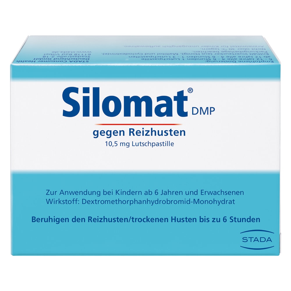 Silomat DMP gegen Reizhusten 40 St Lutschpastillen Silomat DMP gegen Reizhusten 40 St Lutschpastillen