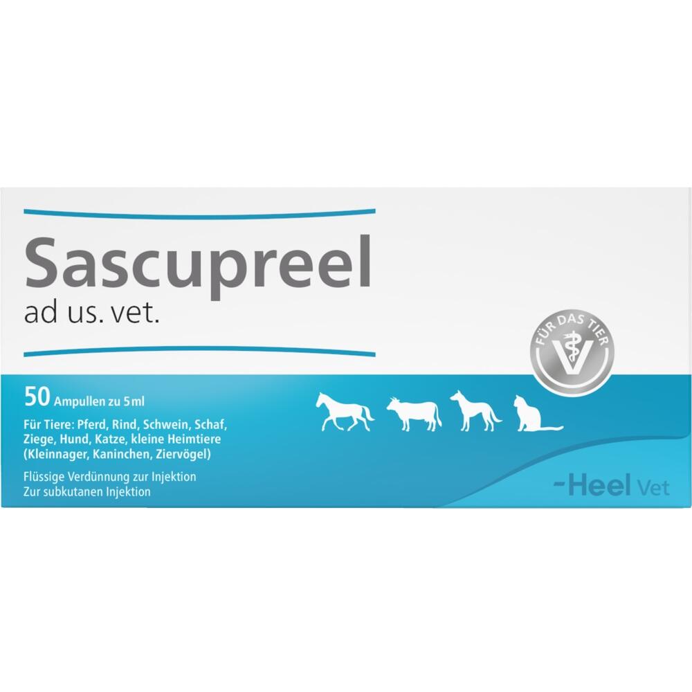 Sascupreel ad us. vet 50X5 ml Ampullen