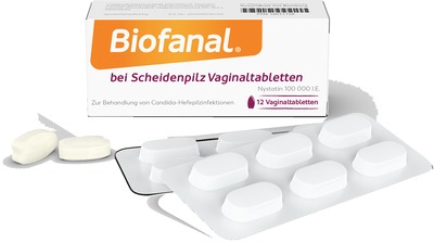 Biofanal bei Scheidenpilz  12 St Vaginaltabletten