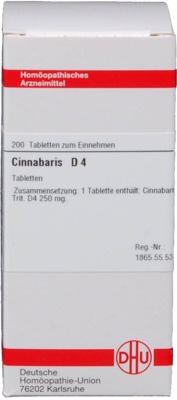 CINNABARIS D 4 Tabletten 200 St Tabletten