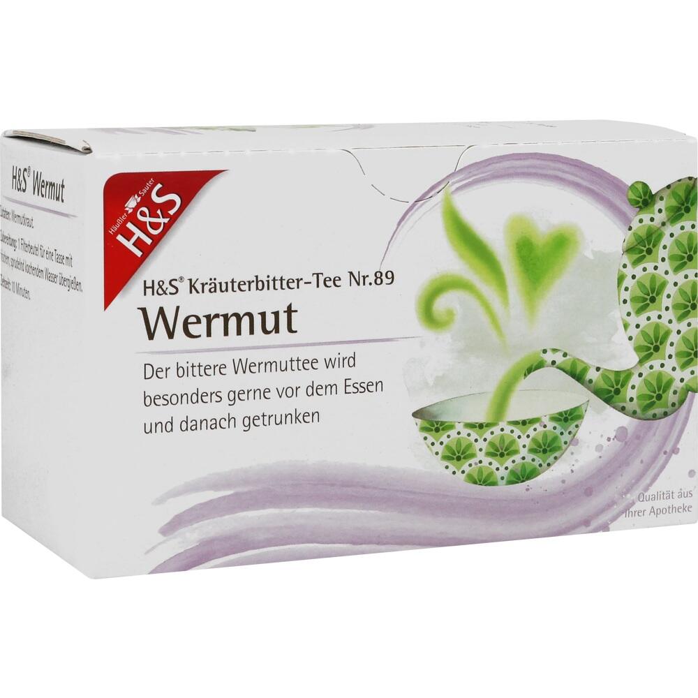 H&S Kräuterbitter-Tee Wermut 20X1.5 g Filterbeutel