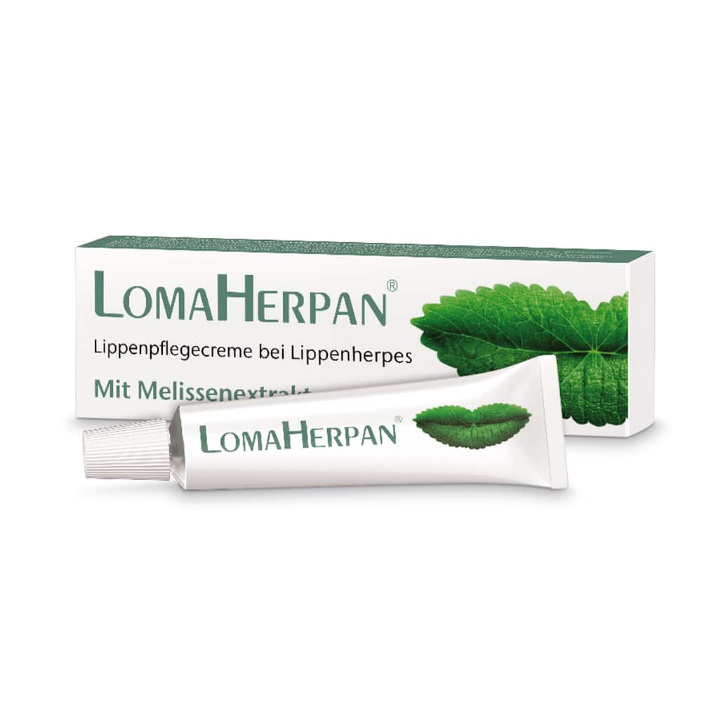 LomaHerpan Lippenpflegecreme bei Lippenherpes 5 ml Creme