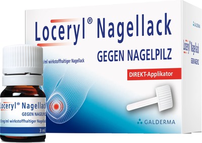 Loceryl Nagellack GEGEN NAGELPILZ 3 ml Wirkstoffhaltiger Nagellack