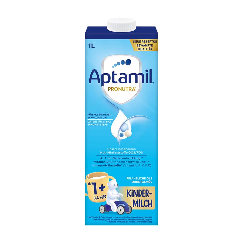 Aptamil Kindermilch 1+ Milchnahrung 1 l Flüssigkeit