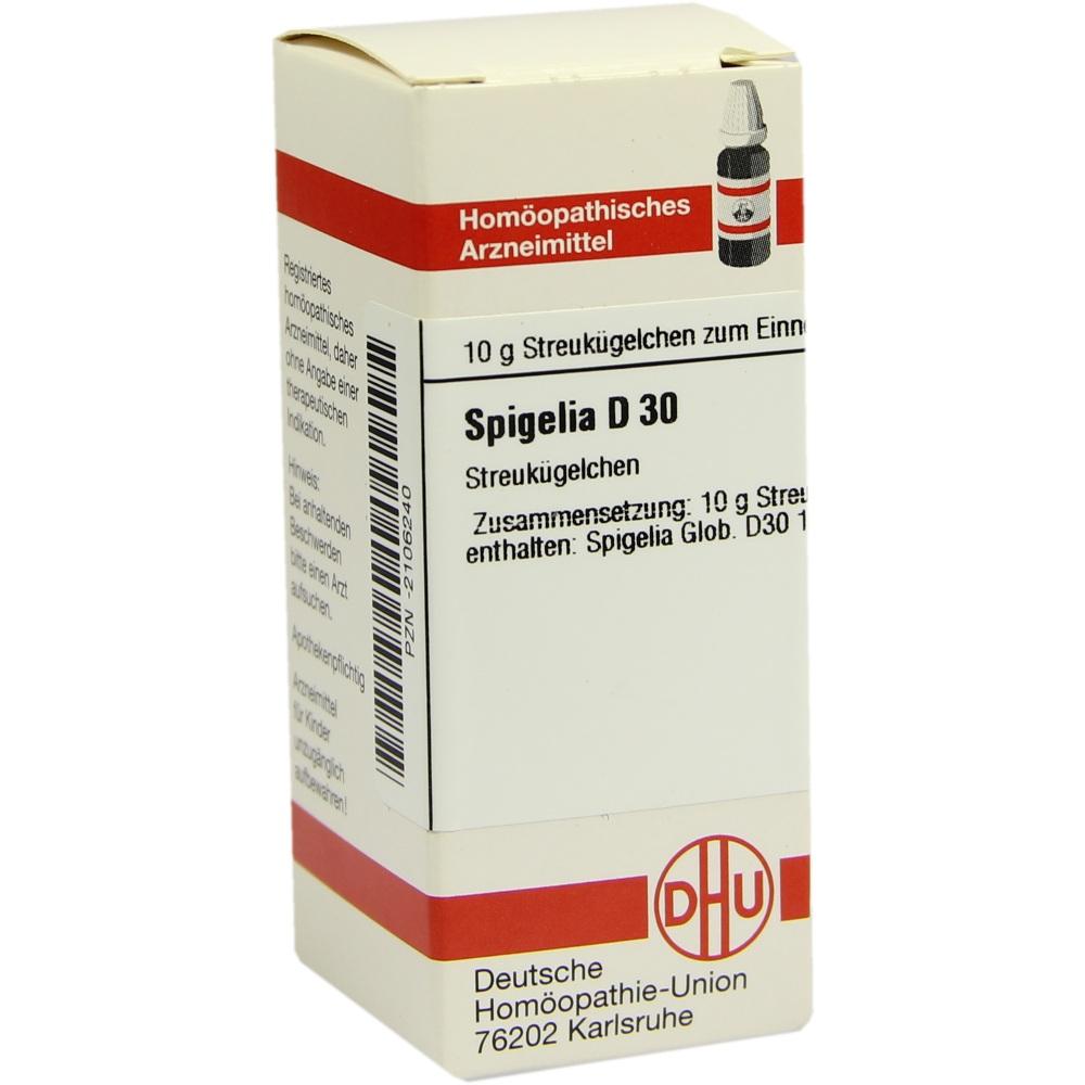 SPIGELIA D 30 Globuli 10 g Globuli
