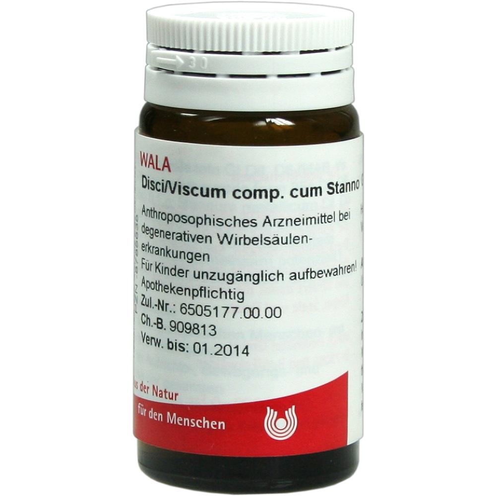 Disci/Viscum comp. cum stanno Globuli 20 g Globuli