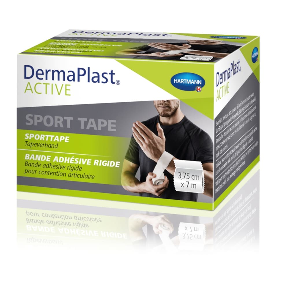 DermaPlast Active Sport Tape 3,75cm x 7m weiß 1 St