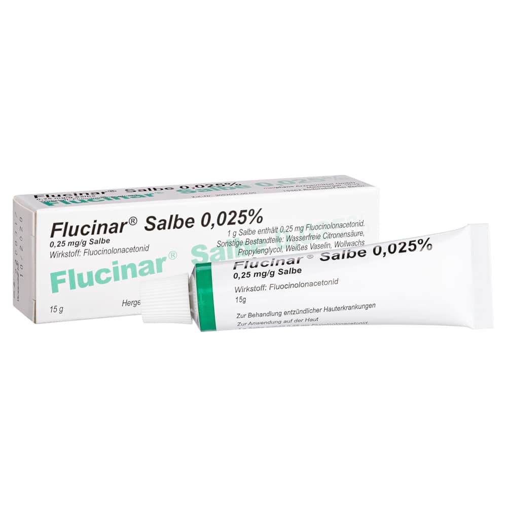 FLUCINAR Salbe 0,025% 15 g Salbe