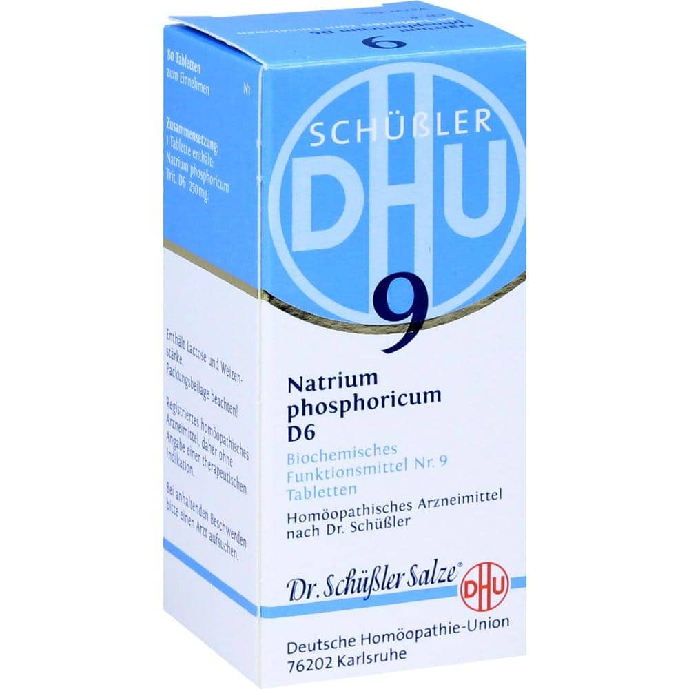 DHU Schüßler-Salz Nr. 9 Natrium phosphoricum D6 80 St Tabletten