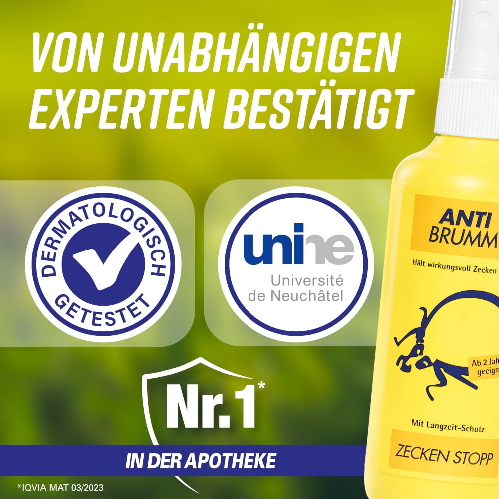 ANTI BRUMM ZECKEN STOPP Spray 150 ml Spray