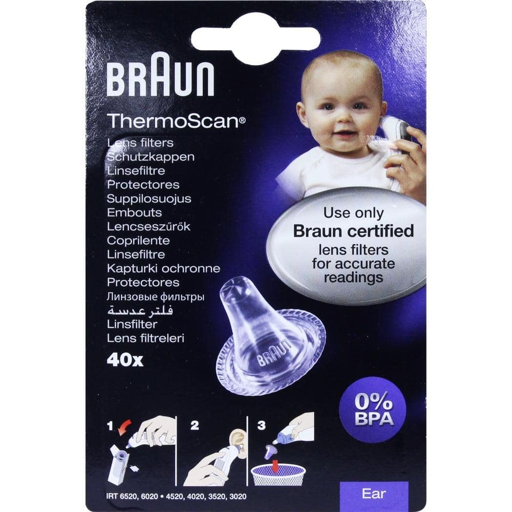 BRAUN THERMOSCAN Schutzkappen LF40 40 St