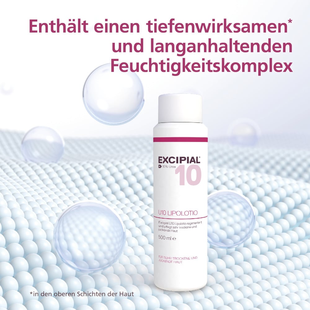 EXCIPIAL U10 LIPOLOTIO 500 ml Lotion