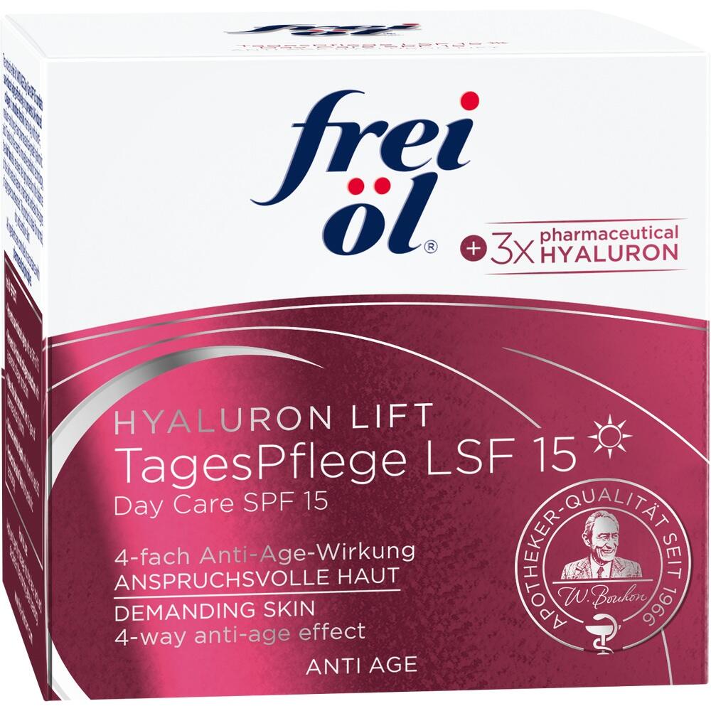 frei öl Anti-Age Hyaluron Lift TagesPflege LSF 15 50 ml Tagescreme