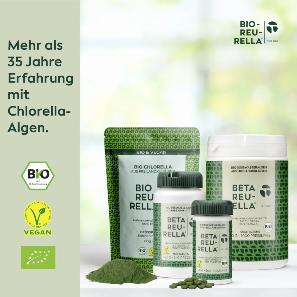 BETA REU-RELLA BIO SÜSSWASSERALGEN 640 St Tabletten