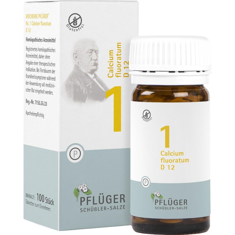 Schüßler-Salz Nr. 1 Calcium fluoratum D12 100 St Tabletten