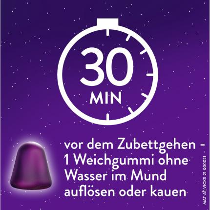 WICK ZzzQuil GUTE NACHT Melatonin Waldfruchtgeschmack Doppelpack 2X60 St